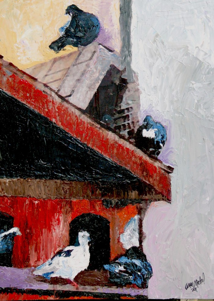 birdhouse pAINTING